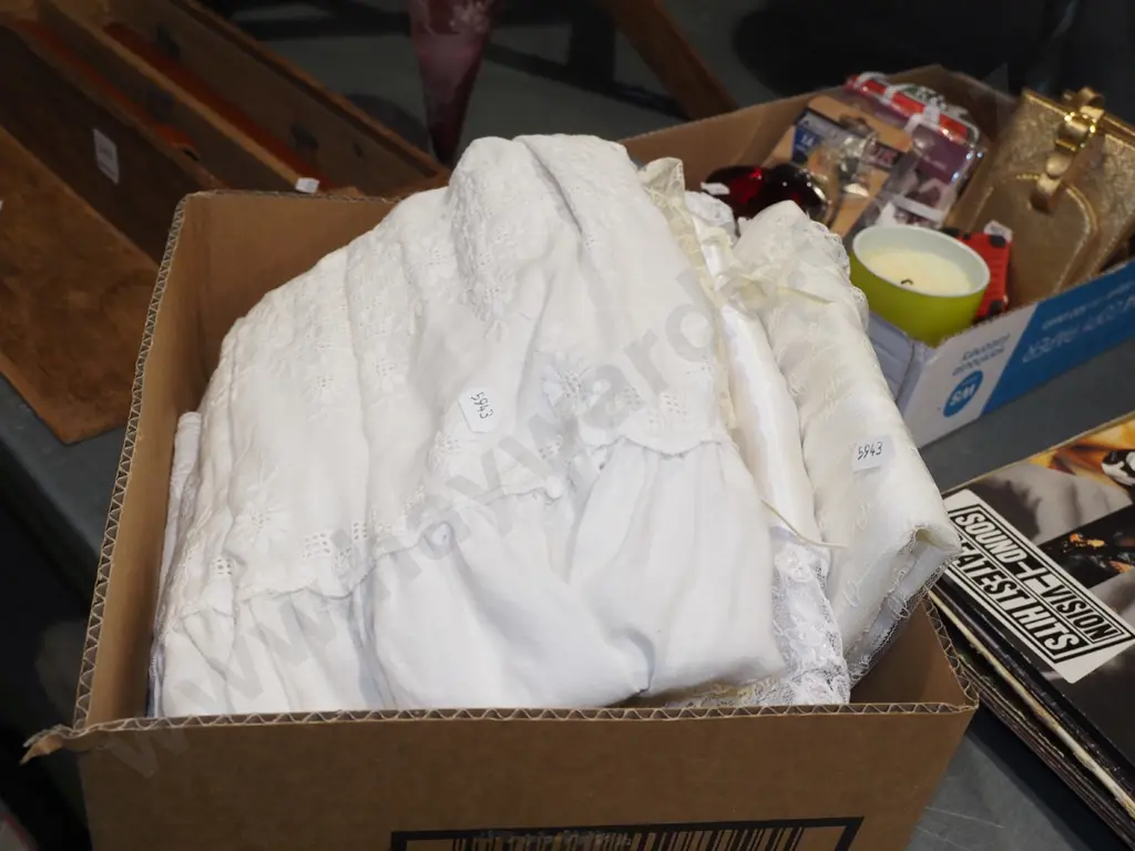 box; vintage baby clothes  Image 1++