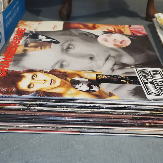 LPs; David Bowie, Michael Jackson etc