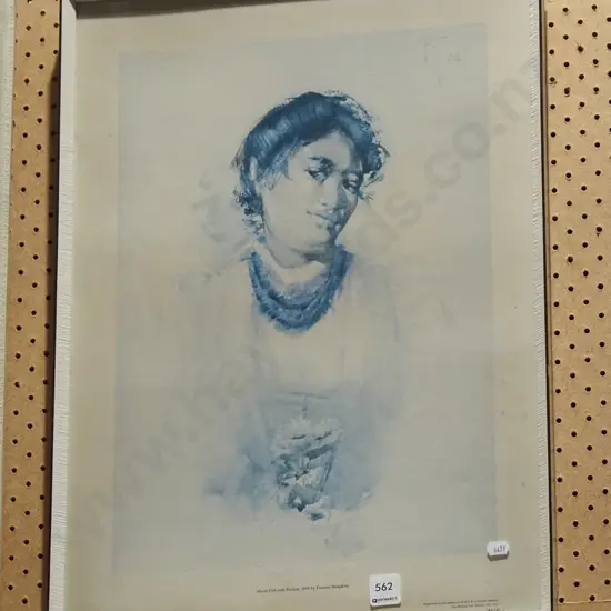 fraded Francis Hodgkins - portrait