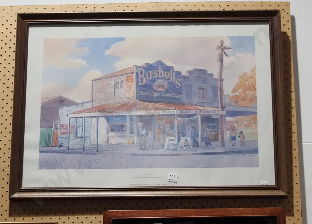 framed print - At The Shops Image 1++