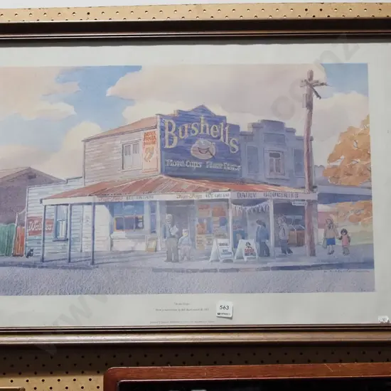framed print - At The Shops