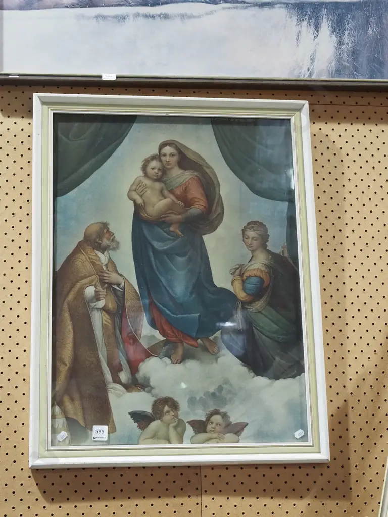 framed religious print Image 1++