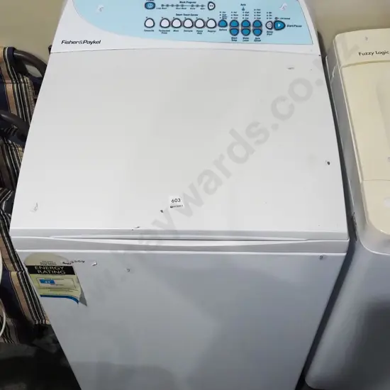 F&P top load washing machine
