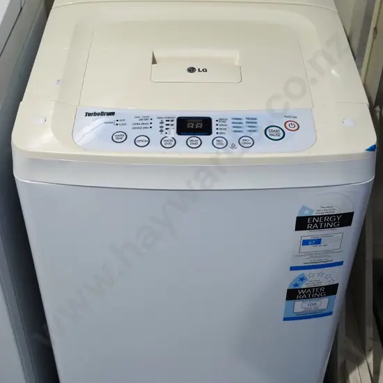 LG Fuzyy Logic 5.5kg top loader washing machine