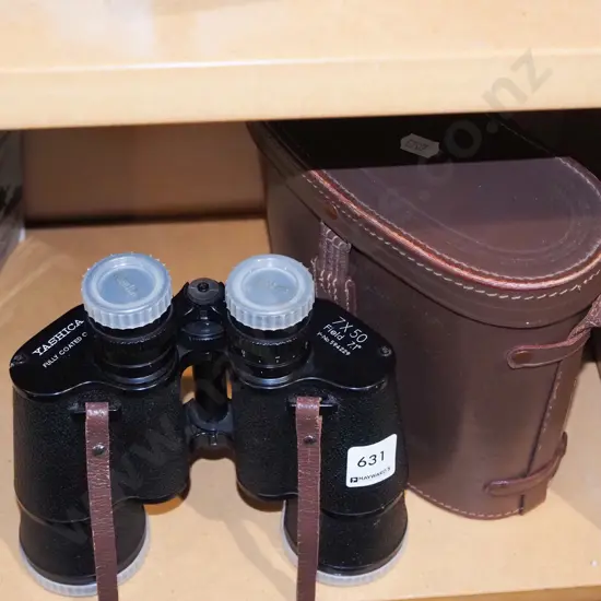 Yashica 7x50 field binoculars with case