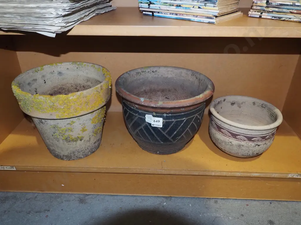 3x garden planters Tallest H210 Image 1++