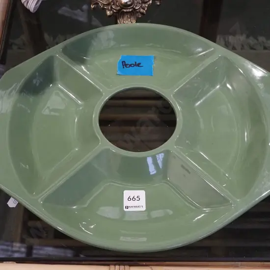 Poole segmented serving platter Diam390