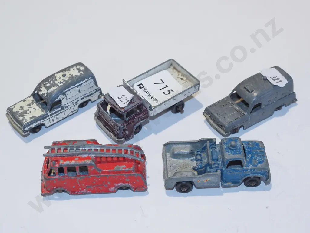 5x miniture vintage Fun Ho vehicles Image 1++