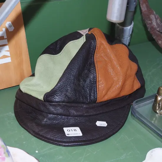 ladies leather cap
