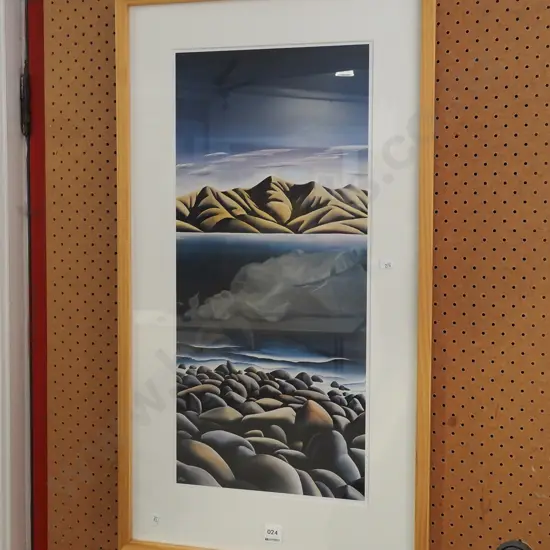 framed print - Diana Adams - coastal scene