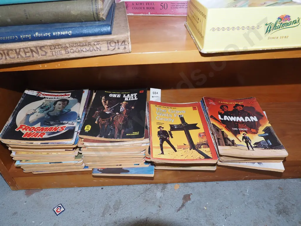 assorted western paperbacks Image 1++
