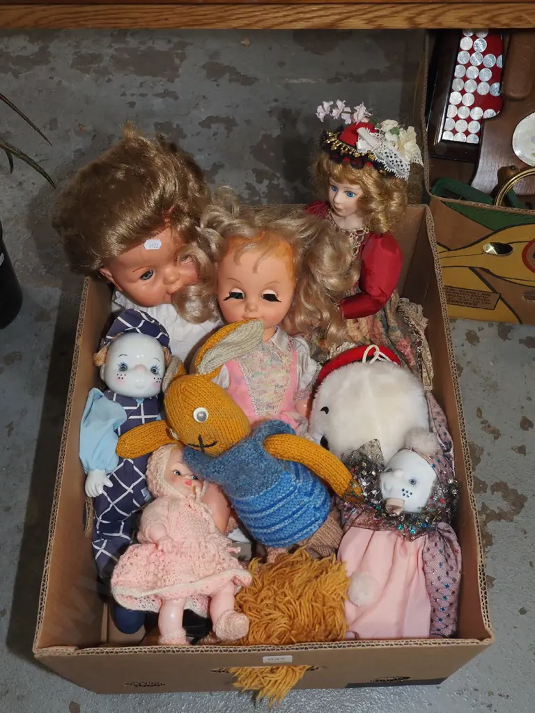 box of dolls and toys Image 1++
