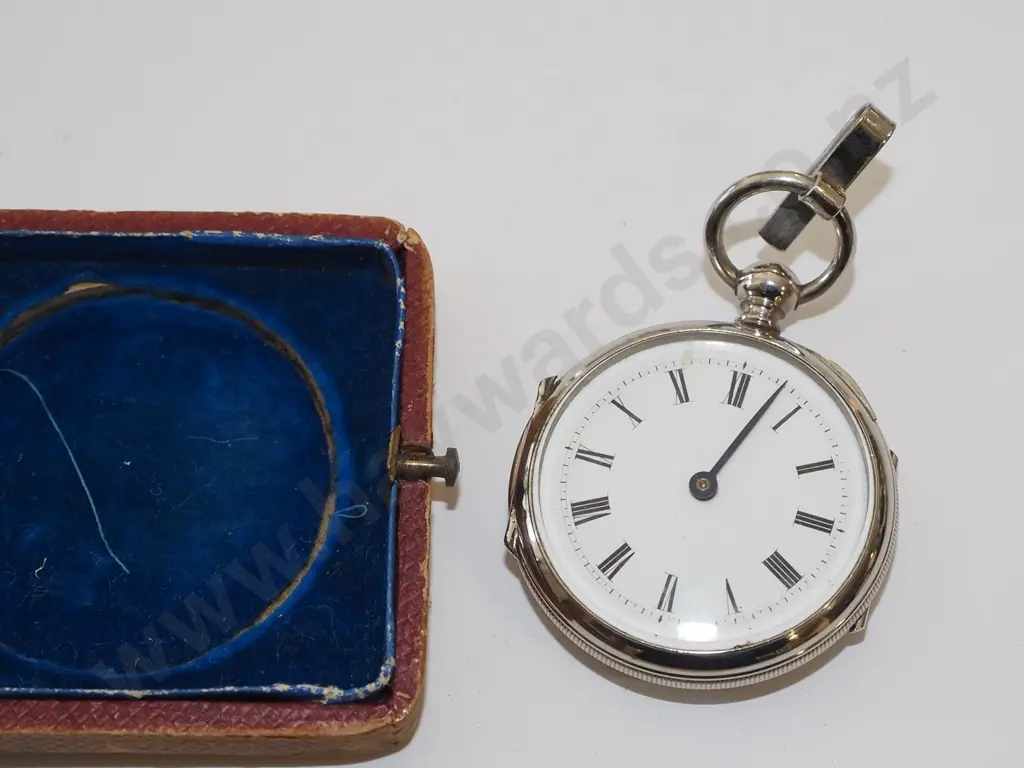 cased fob watch Image 1++