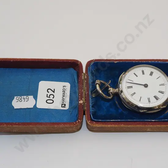 cased fob watch
