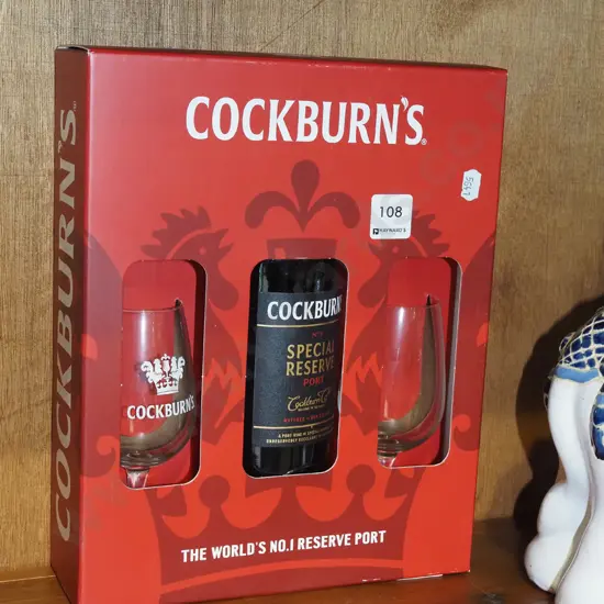 presentation box of Cockburn's Special Reserve port
