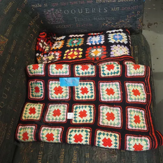 3x crochet blankets