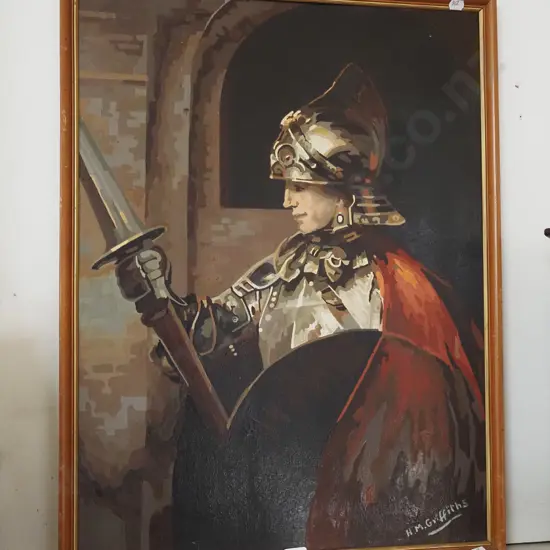 paint by numbers portrait - Lancelot
