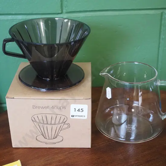 as new 4 cup coffee brewer
