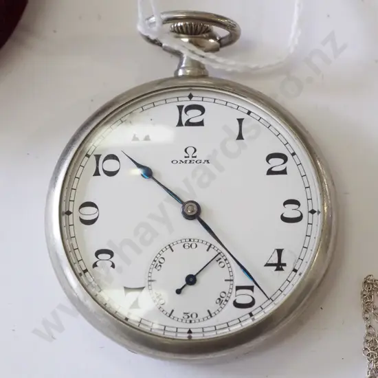 Omega pocket watch, condition unknown