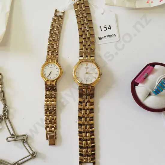 2x Seiko wristwatches