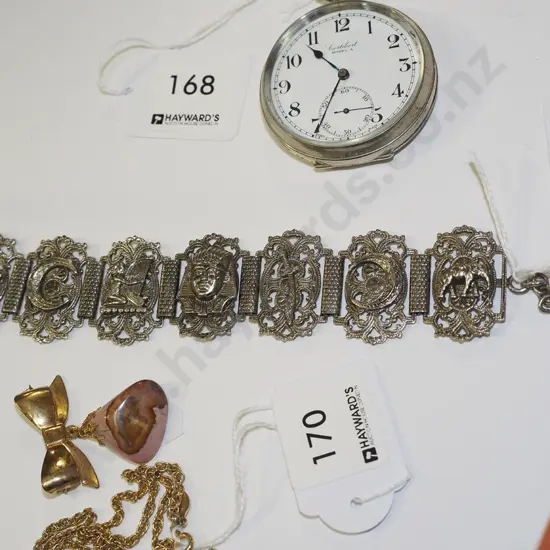 ornate metal bracelet