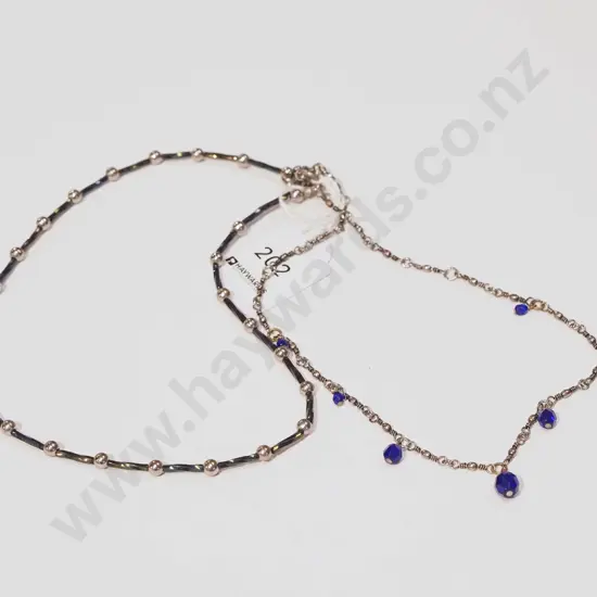 2x costume necklaces