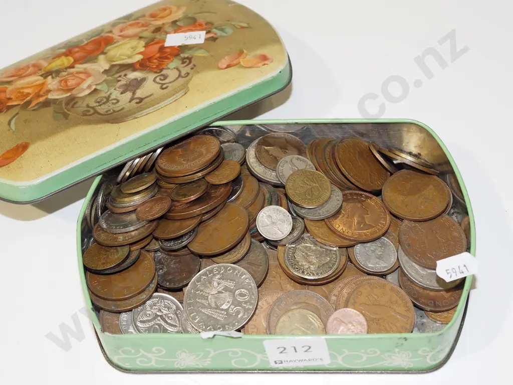 tray of coins Image 1++