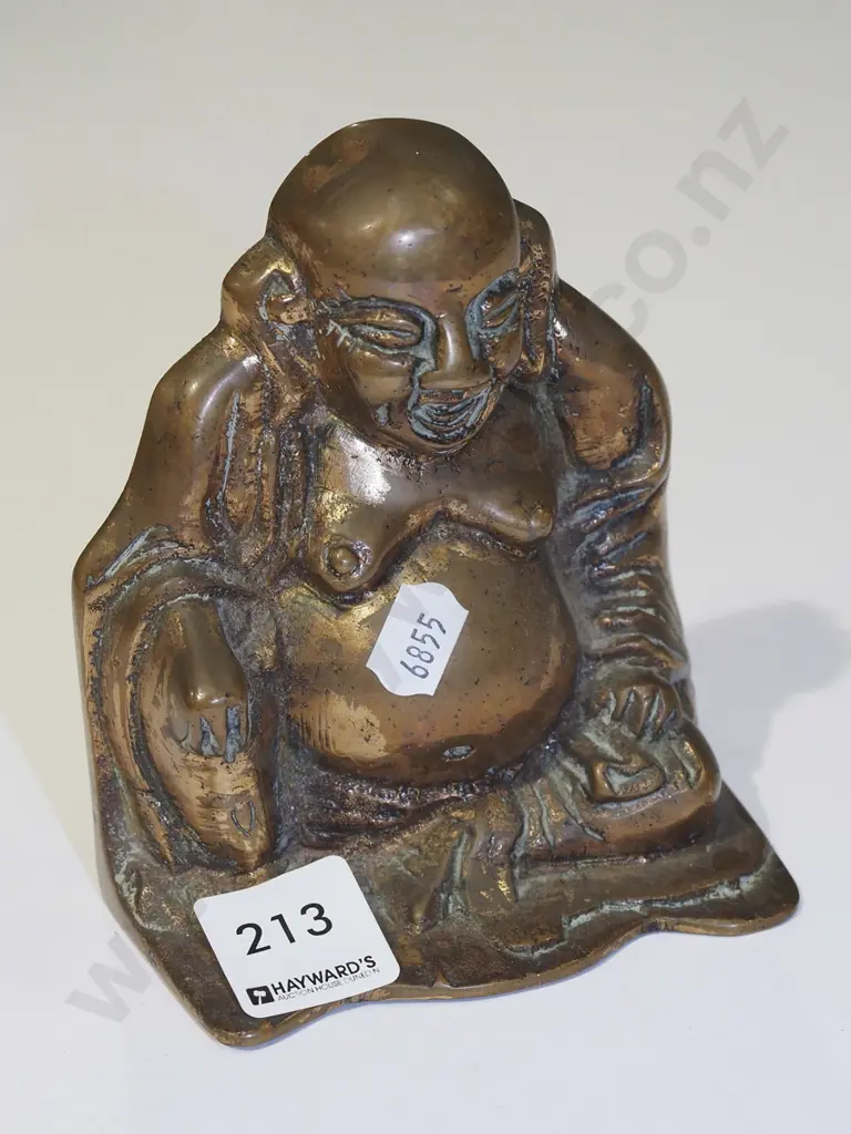 brass buddha bookend H120 Image 1++