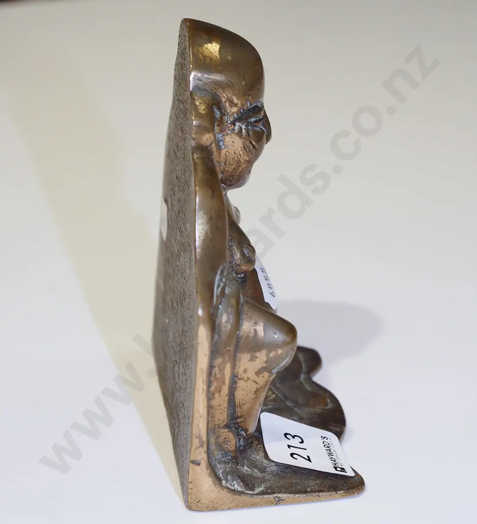 brass buddha bookend H120 Image 1++