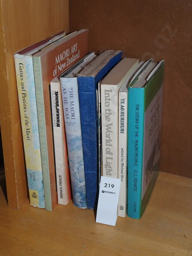 various Maori books Image 1++