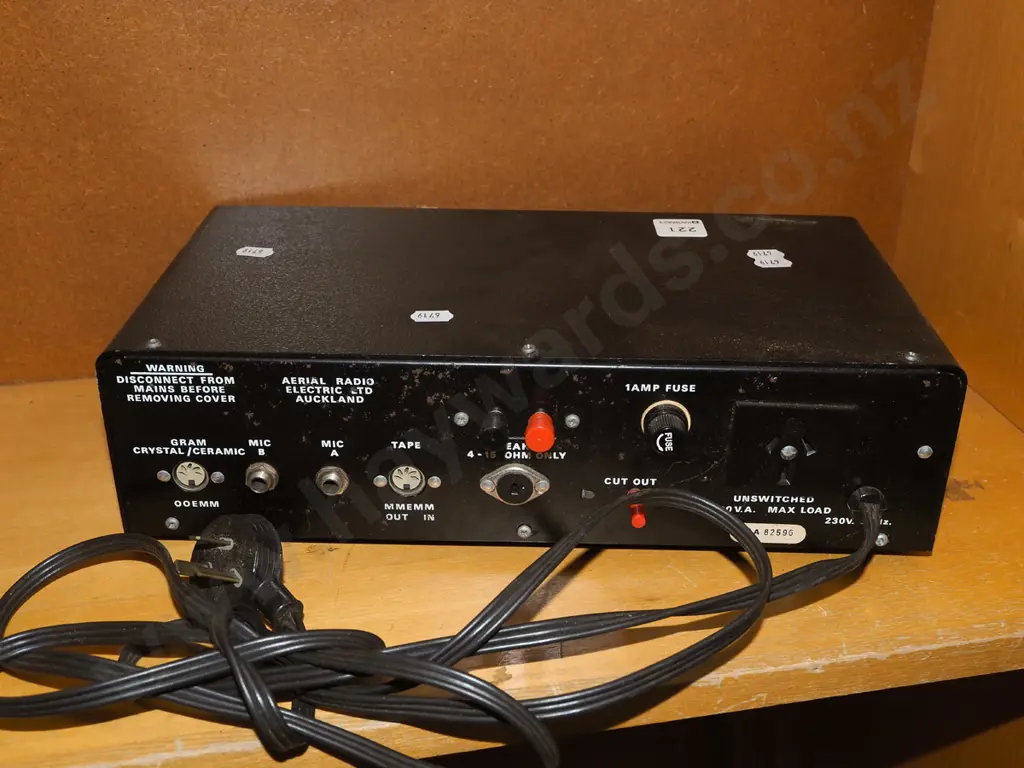 Trad PA amplifier Image 1++