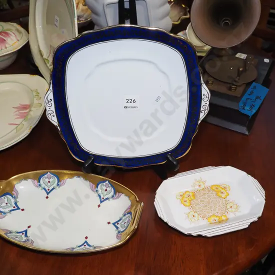 Royal Albert plate, 2x dishes
