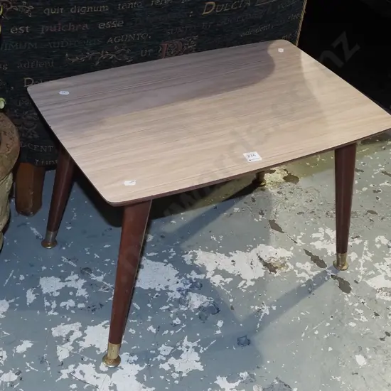 small retro formica top coffee table L590