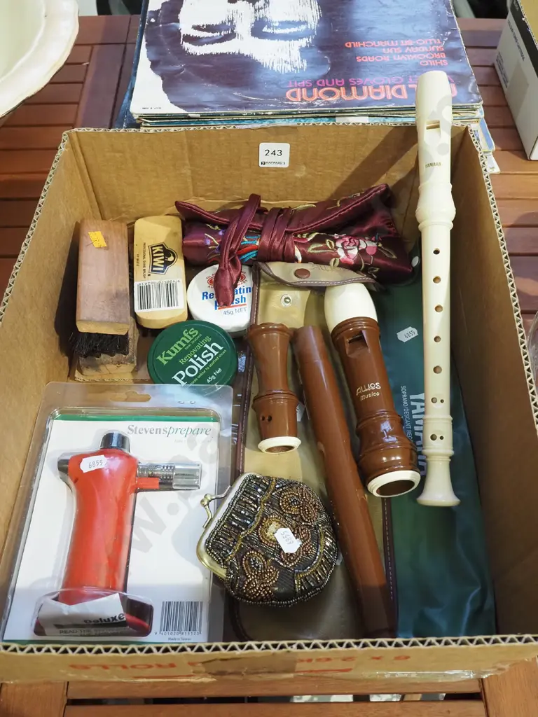 box; recorders, mini chefs torch etc Image 1++