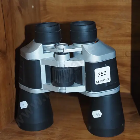 pair of unbranded 10x50 field binoculars