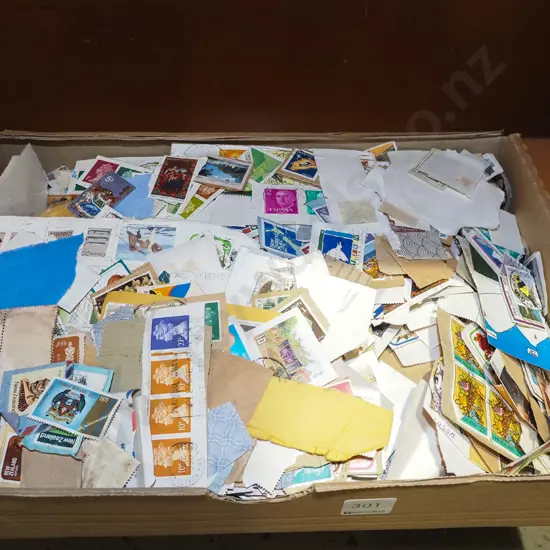 box of stamps