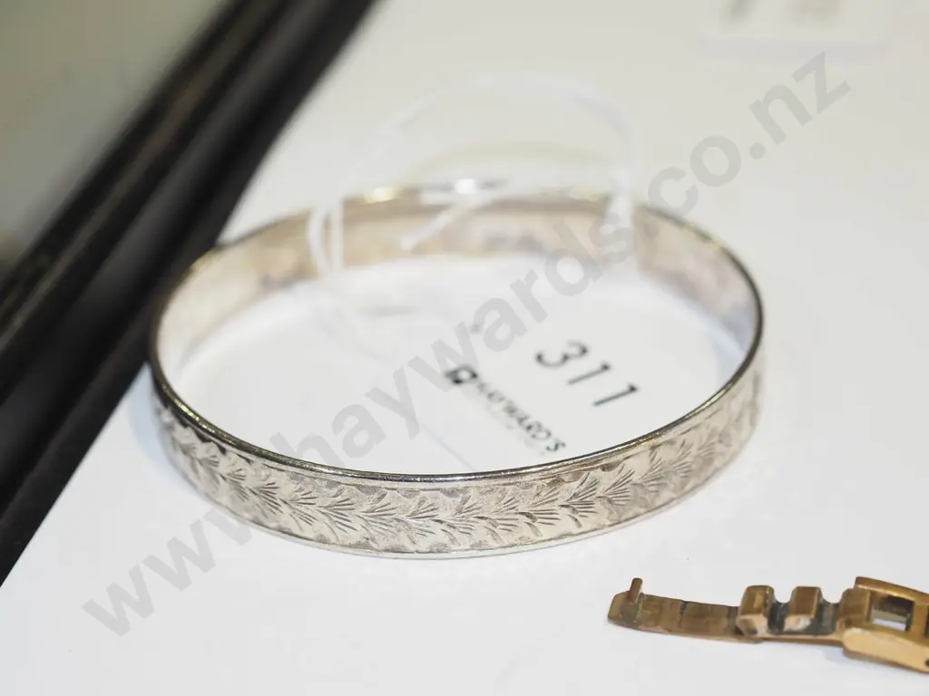 sterling silver bangle 24gms Image 1++