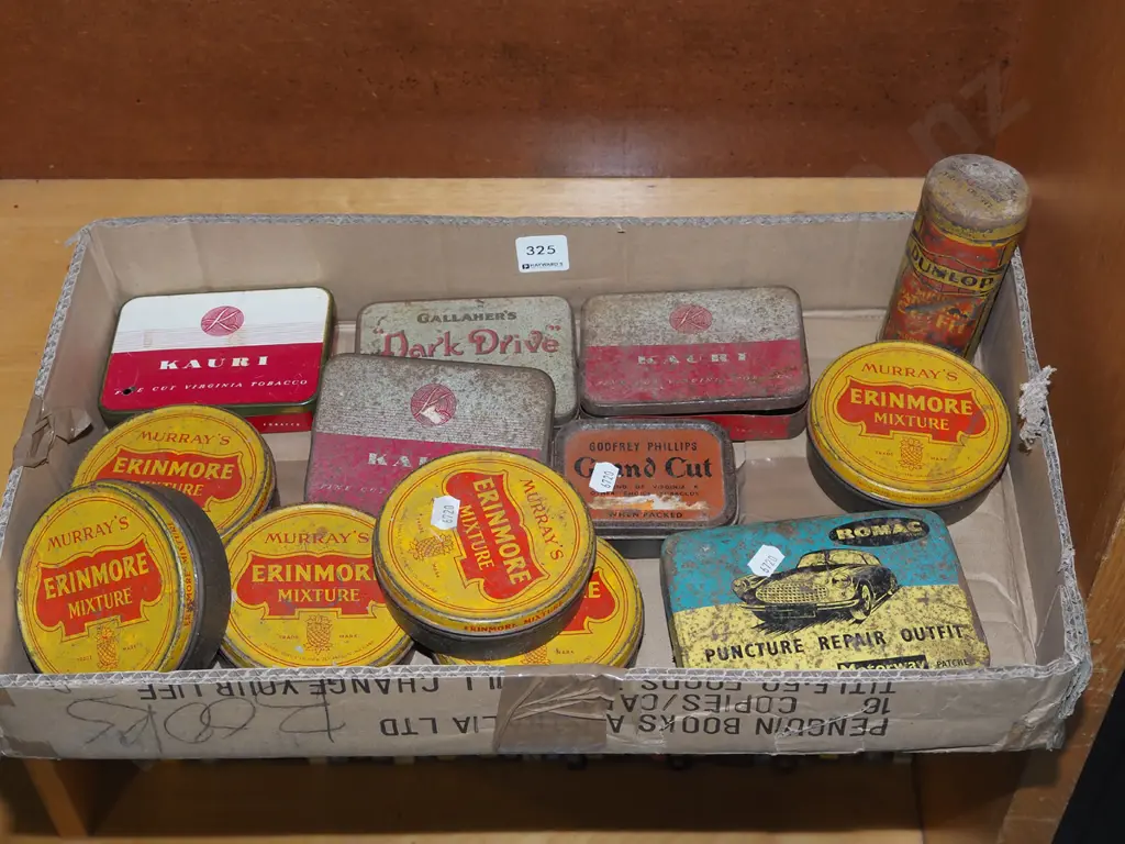 tobacco tins and other tins Image 1++