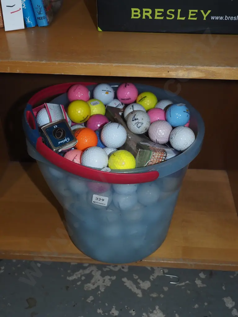 bucket of golf balls Image 1++