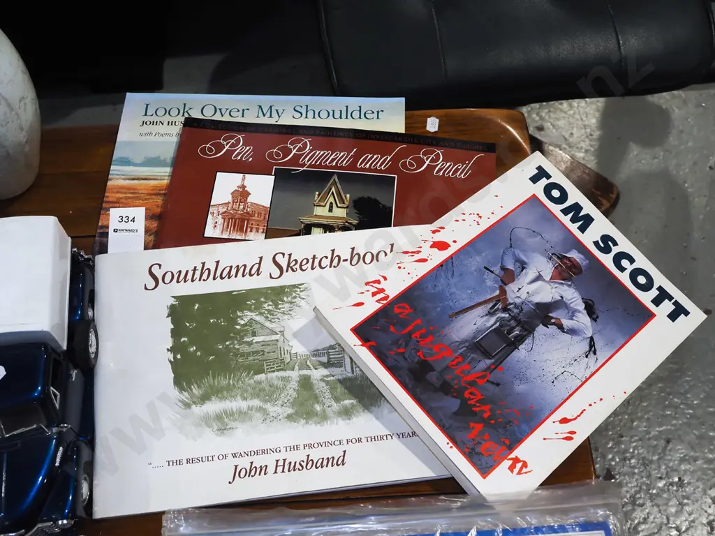 John Husband and Tom Scott art books Image 1++