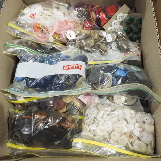 box of buttons