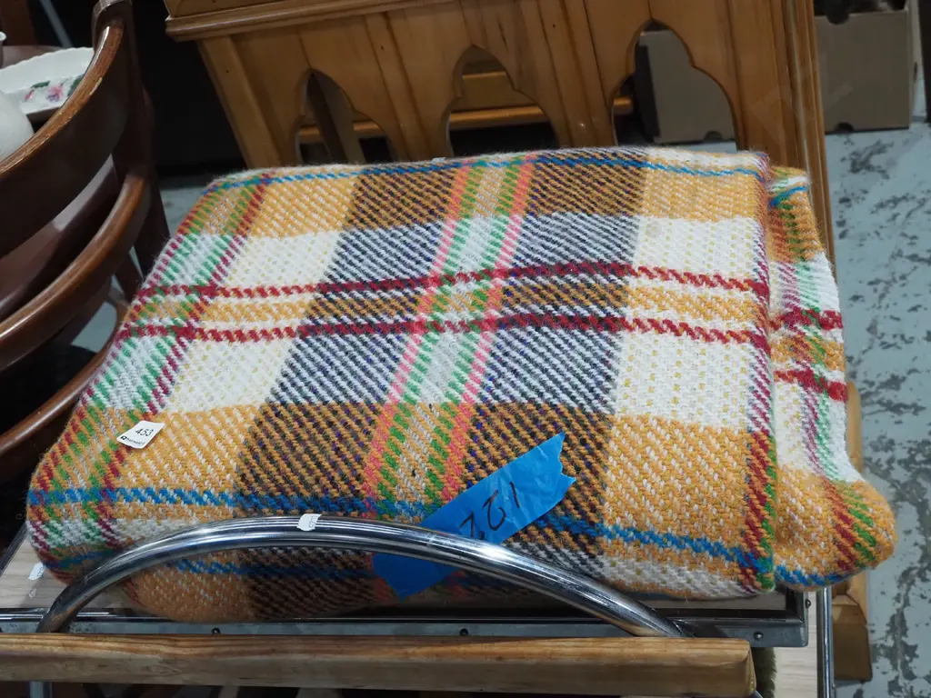large coloured woollen blanket Image 1++