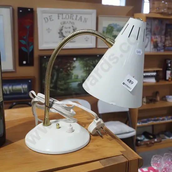 mid century adjustable bedside  lamp