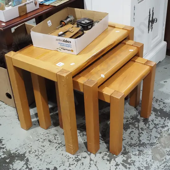 nest of 3 rimu tables