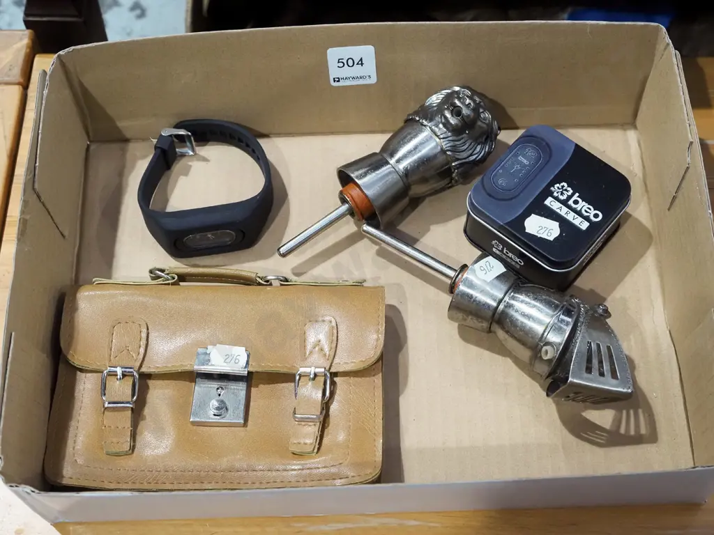 nip pourers, smartwatch, small clutch purse Image 1++