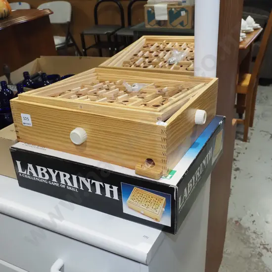 as new boxed Labyrinth ball bearing game