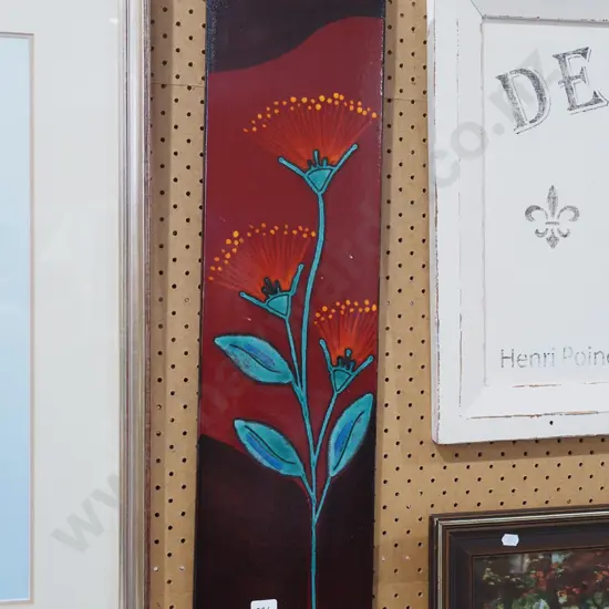 ceramic wall tile pohutukawa