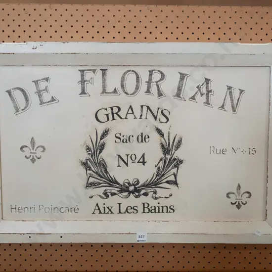 French themed print 