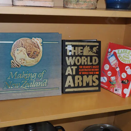 3x coffee table books