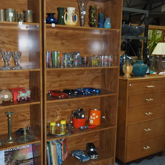 mdf faux wood veneer shelves H1760 W800 D300